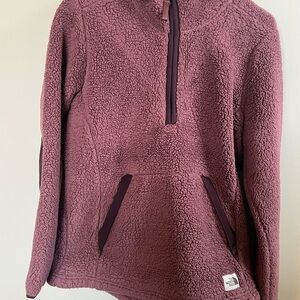 The north face women’s Sherpa hoodie